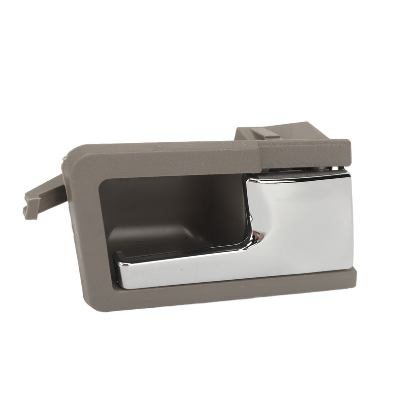 Auto Interior Door Handle Gray Base Plated Inside Pull Door