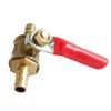 Joywayus Brass Shut Off Ball Valve 1/4" Barb x 1/4"