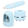 Pencil Sharpene Electric Blue Small Portable Stationery Set for Clean