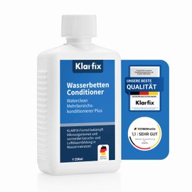 Klarfix Waterclean Multi-Purpose Conditioner Plus | Fights Microorganisms and Prevents Odour and Air Bubbles in Water Mattresses (1 x 250 ml)