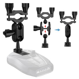SDSACZMU - Soporte para detector de radar de espejo retrovisor de coche, para detector de radar Cobra RAD 480i, fácil de instalar (por lo menos 1 pulgada de espacio transparente para la instalación)