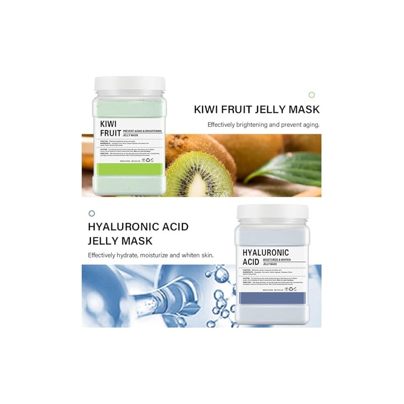 Mascarilla de Gelatina en Polvo – Antiedad y Luminosidad 750g