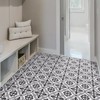 Alow Peel and Stick Floor Tile 20PCS, Black and White