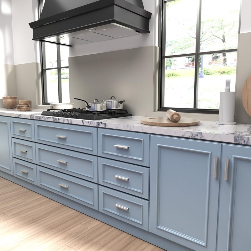 goldenwarm 5 Pack Adjustable Cabinet Handle,Drawer Pulls 1-3/8" to 4"