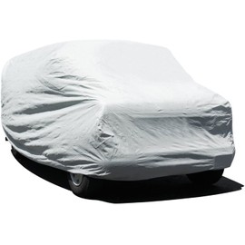 Budge VB-1 Lite Van Cover Indoor, Dustproof, UV Resistant Van Cover Fits Mini Vans up to 216” L x 60" W x 60" H, Gray, Size V1: Fits up to 18'