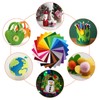 Craft Felt, Craft Set Autumn Christmas Children, Colourful Felt Mat,