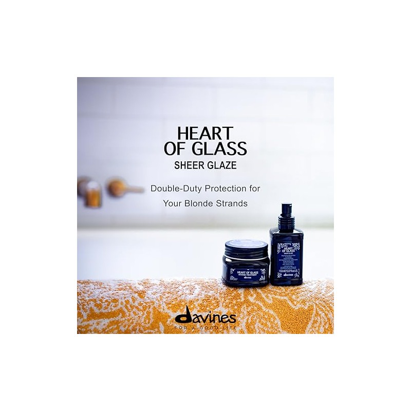 Davines Heart of Glass - Esmalte transparente para el cuidado