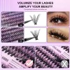 Kit De Extensión De Pestañas Diy Mink Racimos Pestañas Mix