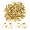 150 Pcs Split Pins,8x19mm Round Head Paper Fasteners,Multi-Purpose Metal Paper