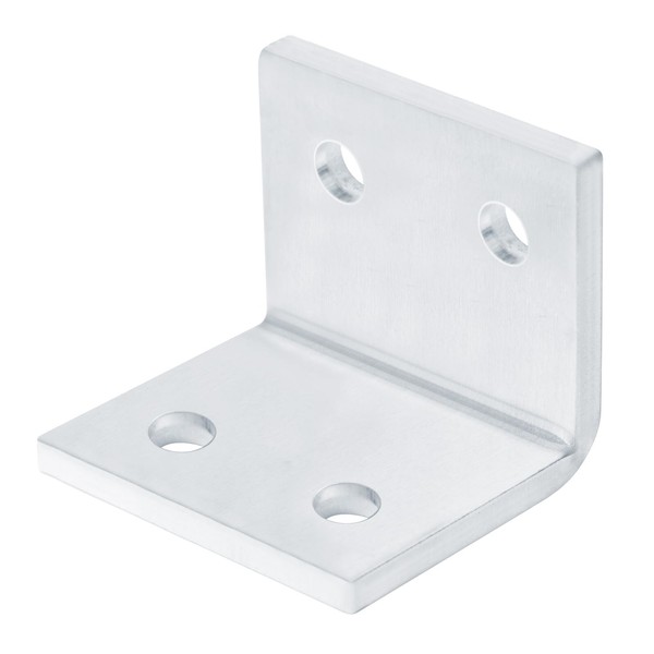MOUNTAIN_ARK 8 Pack Aluminum Angle Corner Bracket, 2-3/8" x 2"