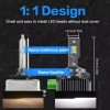 AUIMSOCO D3S D3R LED Headlight Bulbs 120W 6000K Super White