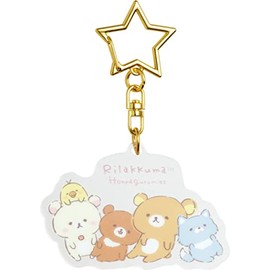 San-x AB11301 Rilakkuma Acrylic Key Holder