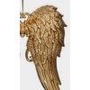Gisela Graham Antique Gold Angel Wings Hanging Christmas Decoration