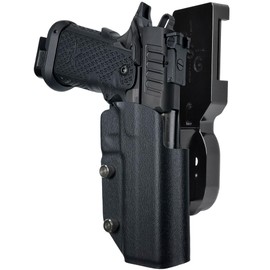 Pro Heavy Duty Competition Holster fits Staccato P (Right-Hand Draw, Black/Black)