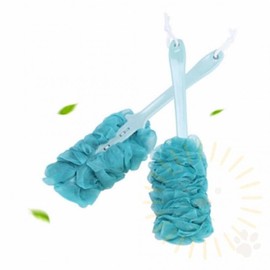 Stick shower towel body towel Bath towel 2 stick shower towel-blue 4ea