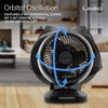 Lasko Air Circulator Fan, Whirlwind Orbital Motion Table Fan, 3