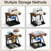 VACONICO Label Holder for Rolls and Fan-fold Labels, Heavy Duty