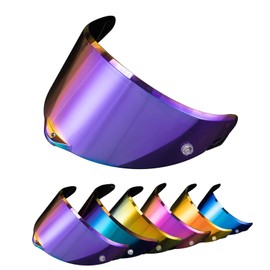 PSLER Pista GP RR visor - Pista Helmet Visor Motorcycle Face Shield Replacement for Pista GPR CORSA-R Pista GPRR RACE 3,Deep Purple