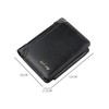 Thai Sawadee Men's Trifold Wallet, Thin, Compact, Thin, Leather Wallet,