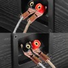 Tertullus 8 Pcs HiFi Speaker Spade Connectors Pure Copper Audio