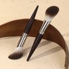 EDTRE Ebony Multi-functional Makeup Brush, Cheek Brush, Fluffy, Powder Brush,