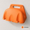Wall-Mounted Garden Hose Holder for Outdoor Storage – Durable Metal