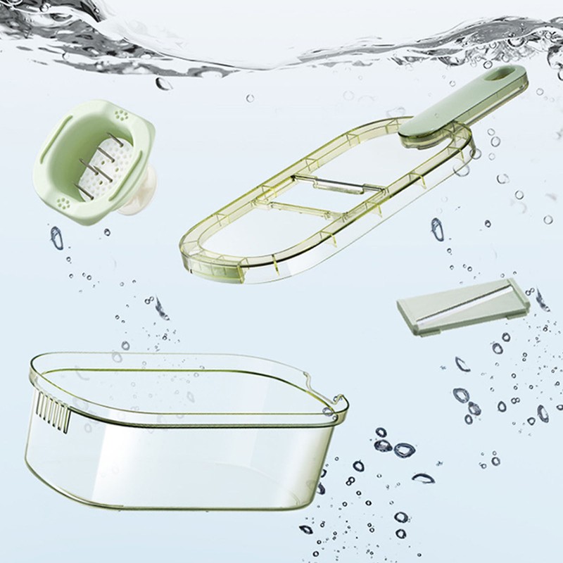 Vegetable Cutter Vegetable Slicers 304 Stainless Steel Transparent Food Chopper