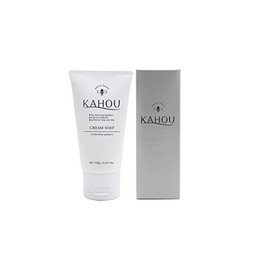 KAHOU Honey Blended Cream Soap, 3.5 oz (100 g)