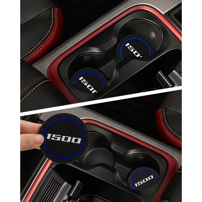 Cup Holder Coasters for Ram 1500, Compatiable with Dodge Ram