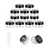 12 pcs 5 Gram/5ml Jars with 1 Mini Spatulas, Sample