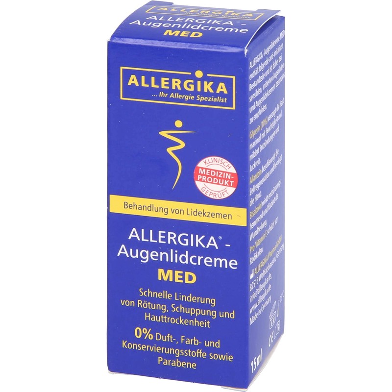 Allergika Eyelid Cream Med, 15 ml Cream