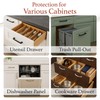 Cabinet Hero Slimline Cabinet Edge Protector - Prevents Chipping, Wear,