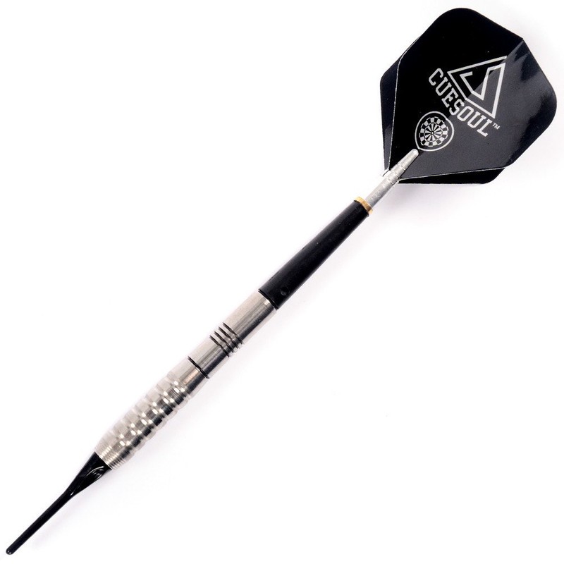 CUESOUL Tungsten Soft Tip Darts - Precision Barrel 0.6 Ounce
