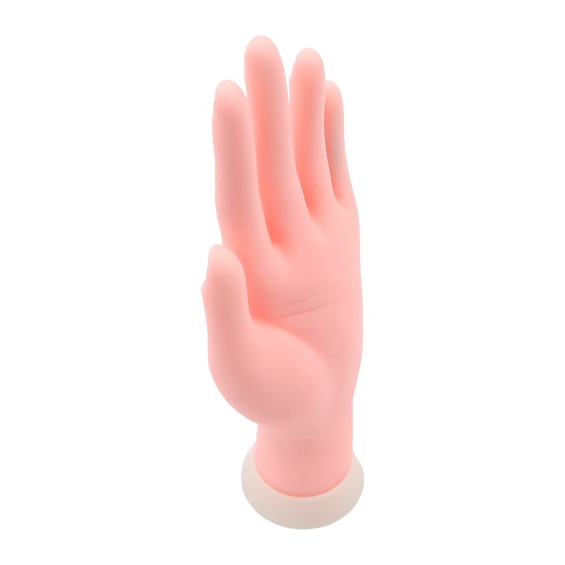 Tiardey Manicure Practical Flexible Bendable Mannequin Rubber Hand for Fake