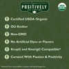 Organic Positively Tea Company, Strawberries and Cream Green Tea, K-Cup