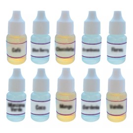 Creaciones Marypao Paquete 10 Esencias 10 Ml Jabon Vela Cremas Aromas Difusor