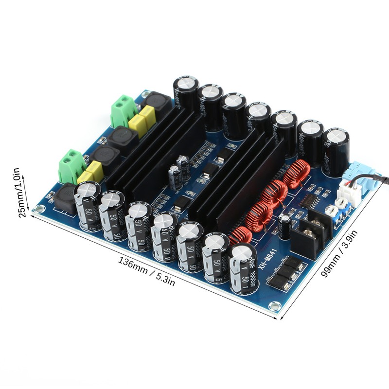 DC 12V 24V TPA3116D2 2*150W Digital Audio Amplifier Board 2