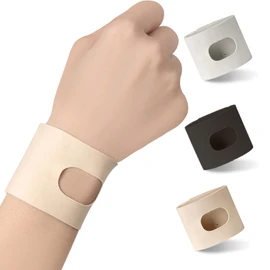 Clcyricher Wrist Supporter, Ultra Thin, Lightweight, Breathable, Anti-Pressure Fit, Unisex, 3 Colors, TFCC Support, Tendon Supporter, Wristband, Wrist Protection, Injury Prevention, Sports, Training