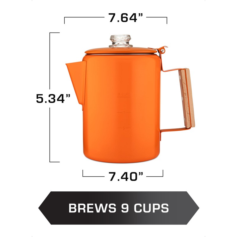 COLETTI Bozeman Camping Coffee Pot — Camping Coffee Makers, Coffee