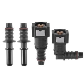 X AUTOHAUX 2 Set 5/16" 7.89mm SAE to 13/32" 10.5mm Fuel Line Hose Connector