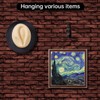 GEZIDEA 6 Pack Brick Hanger,Brick Hooks,Brick Clips for Hanging Outdoor