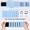 Adjustable Ankle and Wrist Weights for Women, 1 Lb Each,