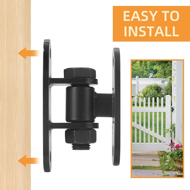 Rasugarlary Heavy Duty Gate Hinges, Wall Mount Gate Hinge with