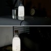 USB Rechargeable LED Bedside Lamp Milk Bottle DIY Message Night