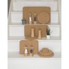 T&G 452 FSC Certified Cork Square Pot Stands/Surface Protectors, Set