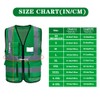 A-SAFETY reflective vest green