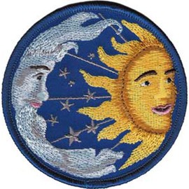 Application Sun, Moon and Stars Patch