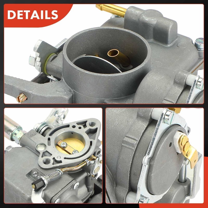 A-Premium 1 Barrel Carburetor Compatible with 1975-1982 Air-cooled Volkswagen Beetle