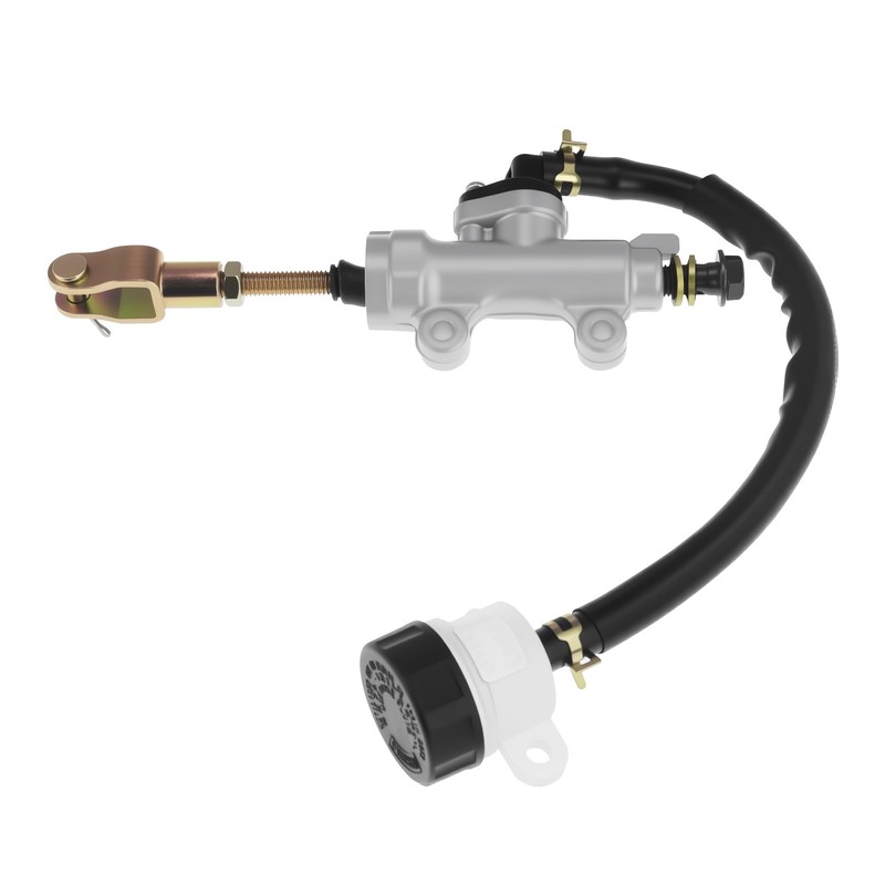 PRO BAT Rear Foot Brake Master Cylinder Pump with Reservoir