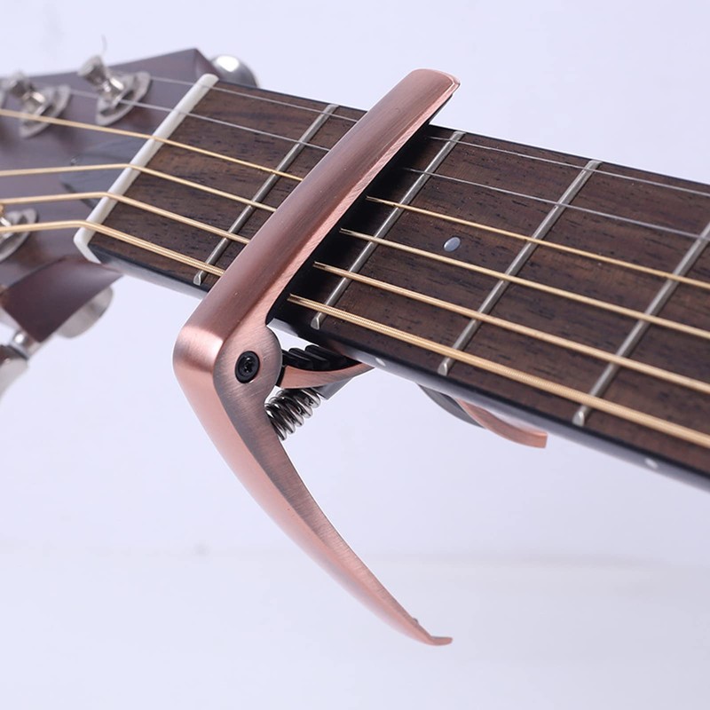 Bestgle Guitar Capo Acoustic Capo One-Touch Guitar Capo Zinc Alloy